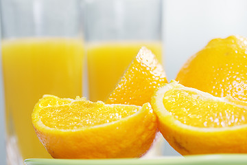 Image showing Orange slices