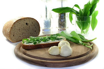 Image showing Wild Garlic Bread