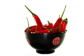 Image showing Chilli peppers