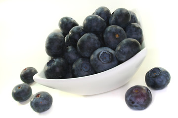 Image showing Blueberries