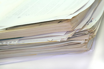 Image showing Paper stack