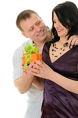 Image showing Gift to the woman