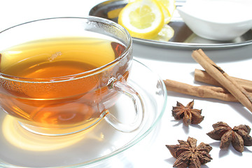 Image showing lemon tea