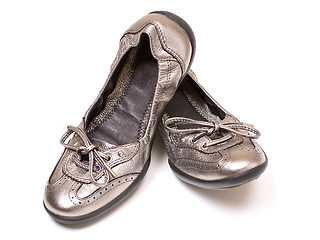 Image showing Silver shoes