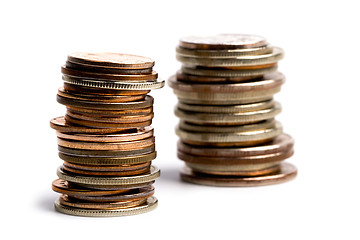 Image showing coins stacks