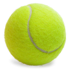 Image showing Tennis Ball isolated