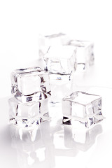 Image showing ice cubes