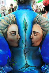 Image showing  body art