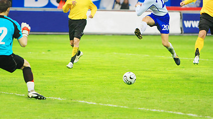 Image showing  soccer  match