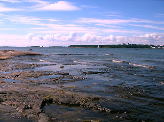 Image showing Rocky beach