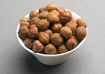 Image showing Hazelnuts