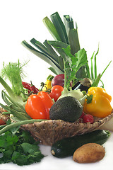 Image showing Vegetable basket