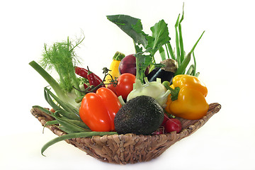 Image showing Vegetable basket