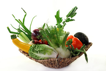 Image showing Vegetable basket