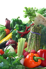 Image showing Vegetable shopping