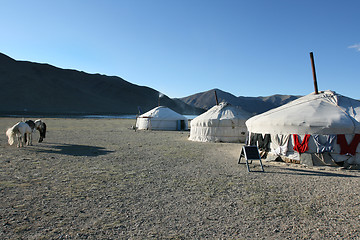 Image showing Mongolian yurt