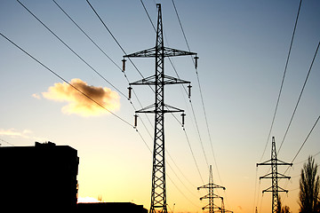 Image showing Power Lines 
