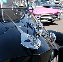 Image showing classic cars. detail