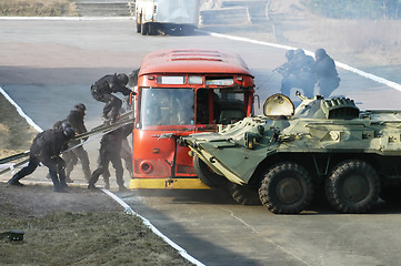 Image showing hostage release operation