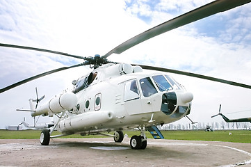 Image showing military helicopter