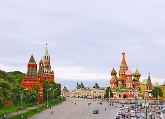 Image showing  Red Square in Moscow, Russian Federation.