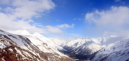 Image showing Caucasus mountains 