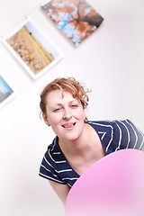 Image showing Funny Woman Portrait