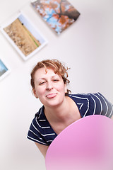 Image showing Funny Woman Portrait