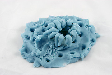 Image showing Playdough sclupture