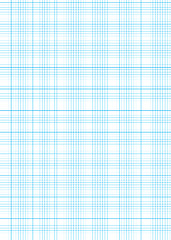 Image showing Graph paper A4 sheet