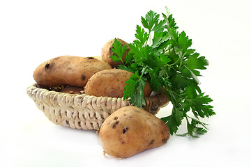 Image showing Potatoes