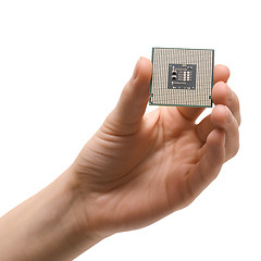 Image showing Processor in hand