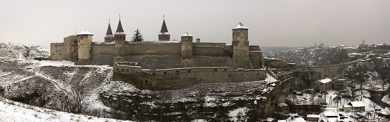 Image showing Panorama of the castle