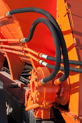 Image showing Hydraulic hoses