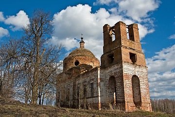 Image showing Abandoned church