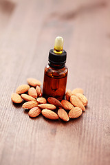 Image showing almond essential oil