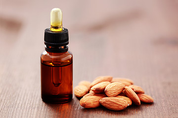 Image showing almond essential oil