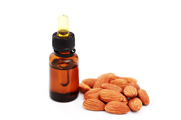 Image showing almond essential oil