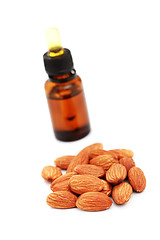 Image showing almond essential oil