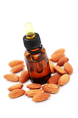 Image showing almond essential oil