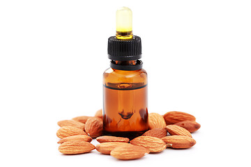 Image showing almond essential oil