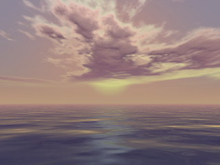 Image showing Beautiful seascape