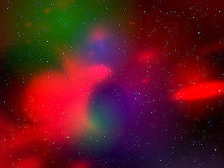 Image showing Color space background