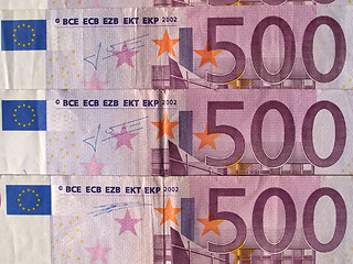 Image showing Euro note