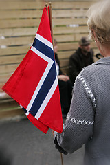 Image showing Norwegian flag