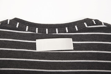 Image showing t-shirt label