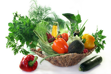 Image showing Vegetable basket