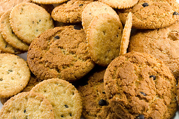 Image showing oatmeal cookies 