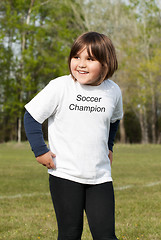 Image showing Soccer Champion