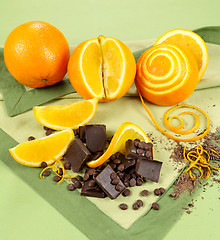 Image showing Orange And Chocolate